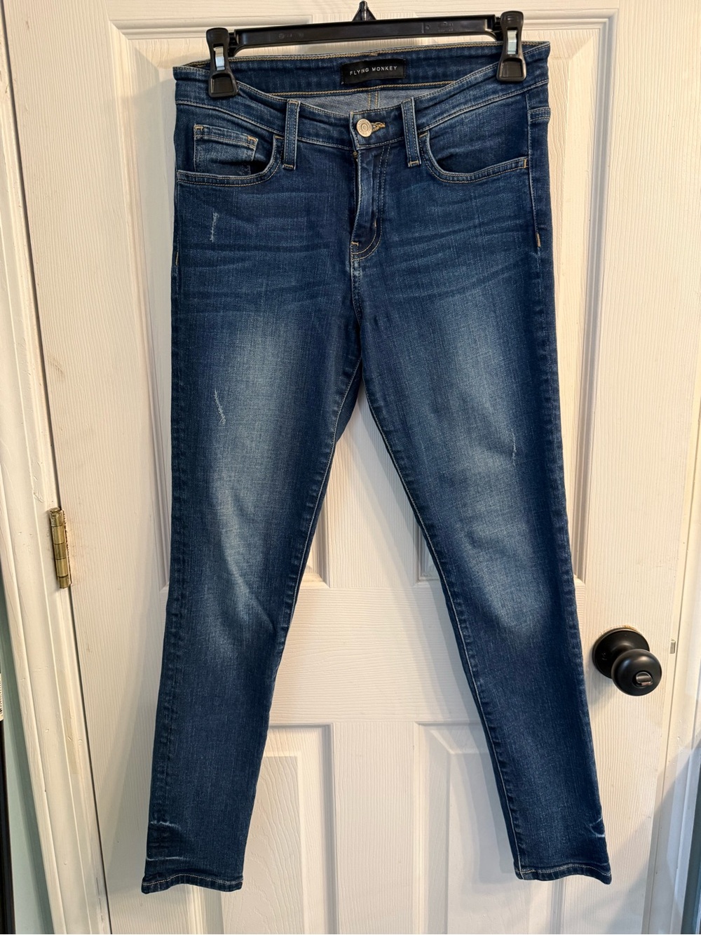 Flying Monkey Women's Indigo Stretch Skinny Jeans